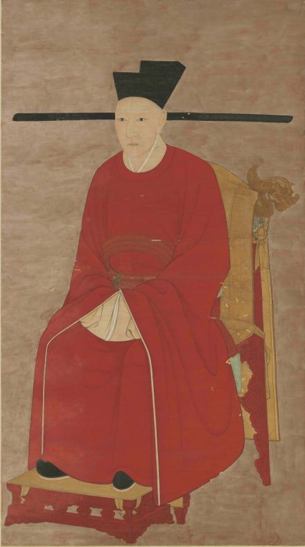 宋高宗坐像 
