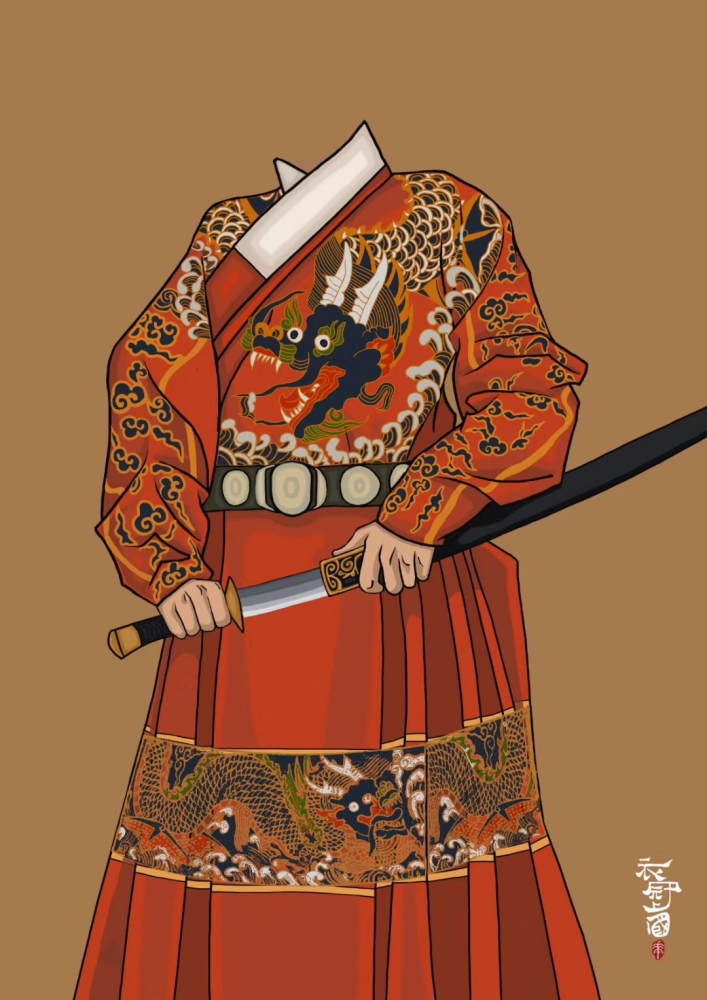 飞鱼服与绣春刀