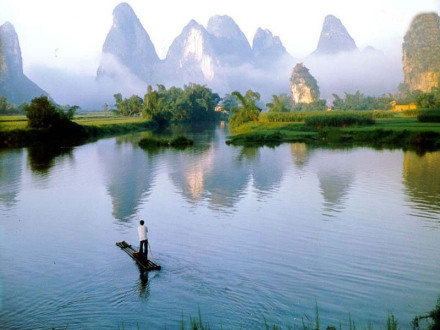 旅游山水