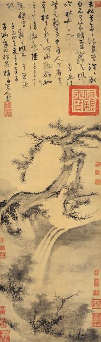 《松泉图》