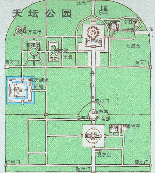 天坛公园及斋宫