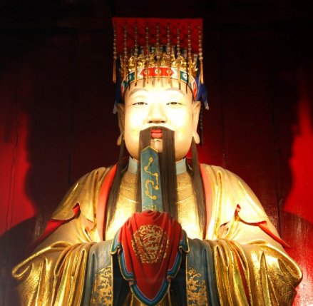 成都武侯祠刘备塑像