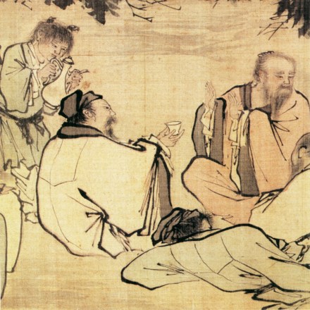 李白,崔宗之,苏晋,张旭