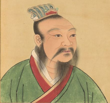 清人绘刘邦像 