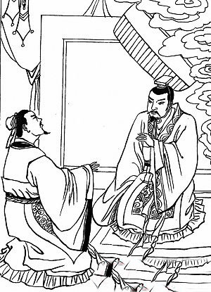右为秦昭王