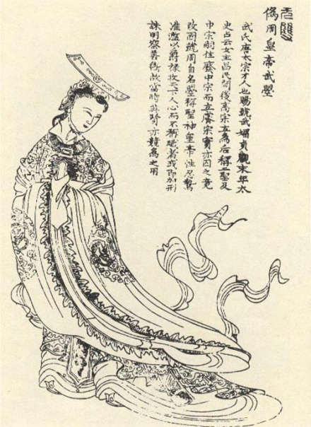 武则天题跋像 