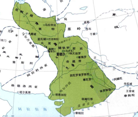 2世纪初的贵霜帝国