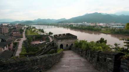台州府城墙与灵江