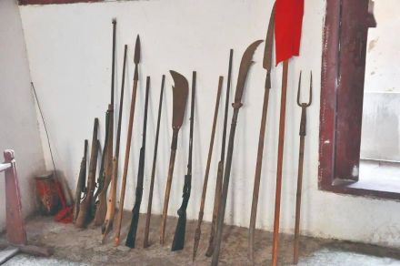 红军使用过的枪、刀