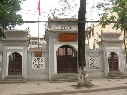 祭祀李常杰的机舍灵祠，位于今越南河内市