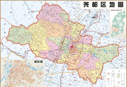尧都区地图