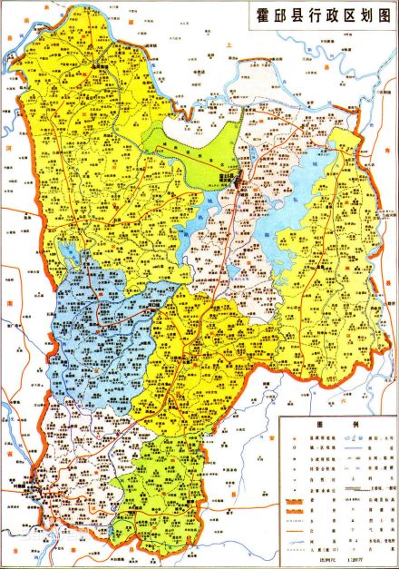 霍邱县地图