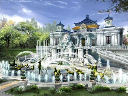 圆明园复原图