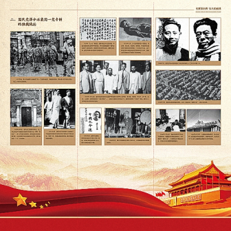 中国民主党派历史陈列馆专题陈列图