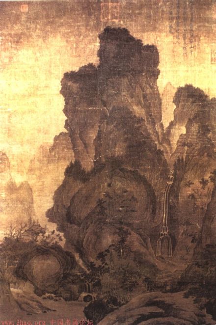 水墨山水画