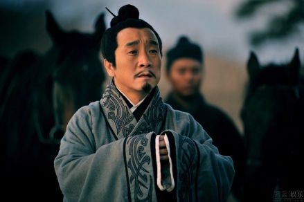 电视剧《三国》中的张松(刘亚津饰)