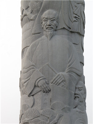 刘大櫆雕像