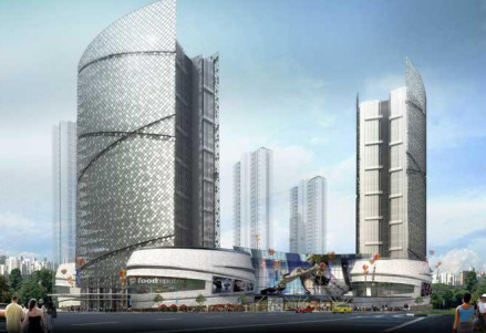 徐州鼓楼广场效果图