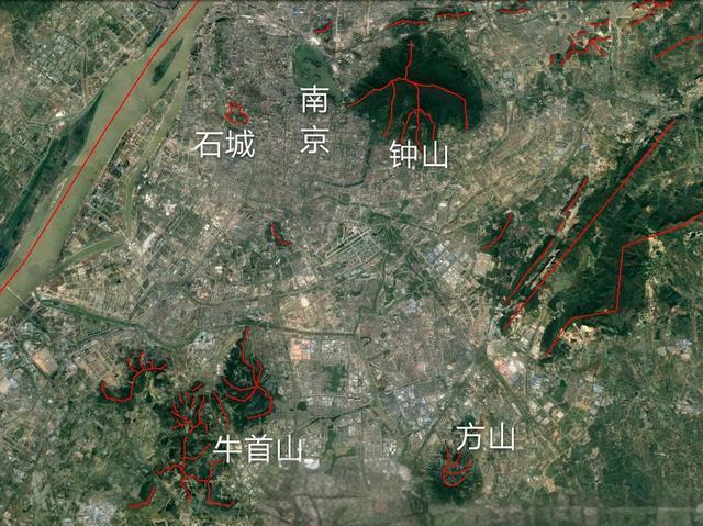 牛首山在南京的地理位置