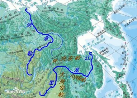 渔猎民族分布图