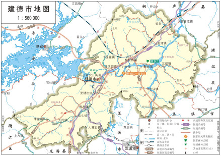  建德市地图