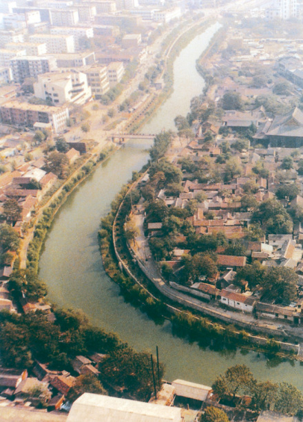 中国济宁京杭大运河（老运河）