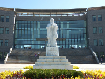 宁夏师范大学新校区校园掠影