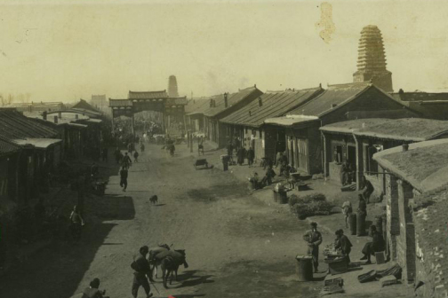 清末民国时期城内北大街(近北远南)
