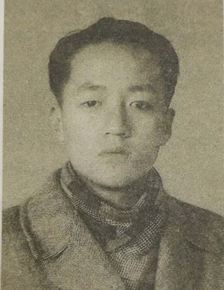 高中时期的常印佛（1948年）