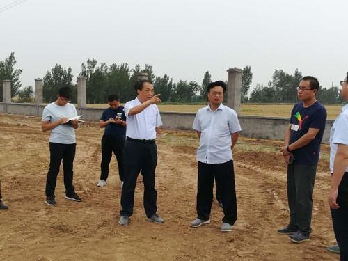 县长到红庙乡检查督导污染防治工作