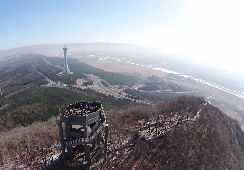 海兰河龙井市帽儿山下一段
