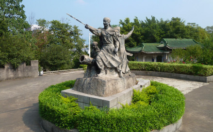 洪秀全雕像
