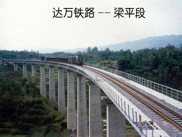 达万铁路梁平段