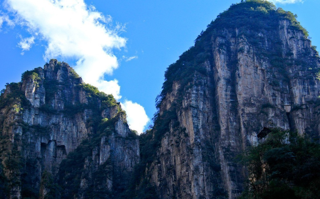 旧县镇地形