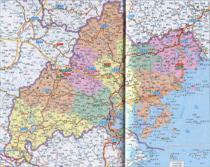  宁德市地图