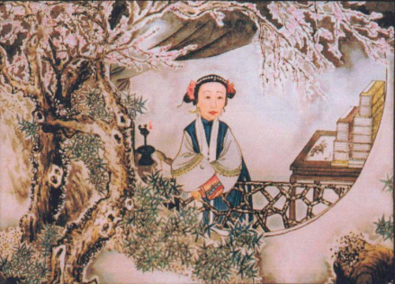 顾太清 像