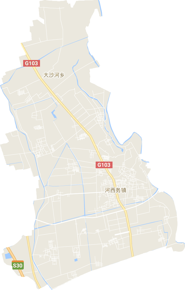河西务镇地图