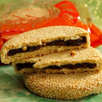 枣泥麻饼