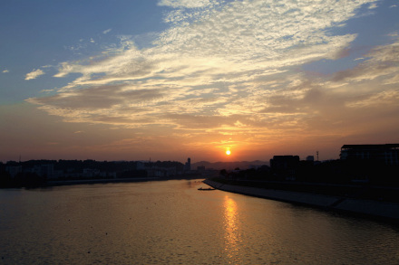 澧水夕照 