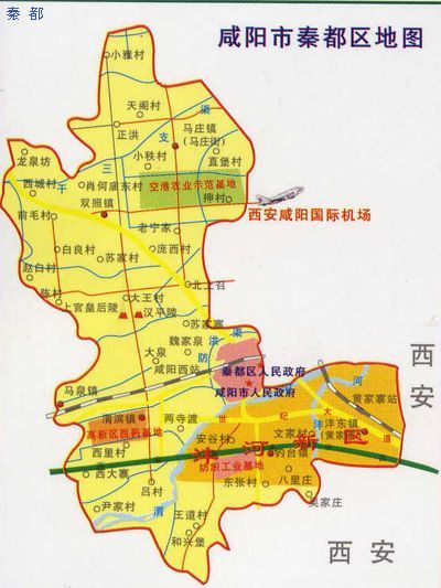 秦都区地图