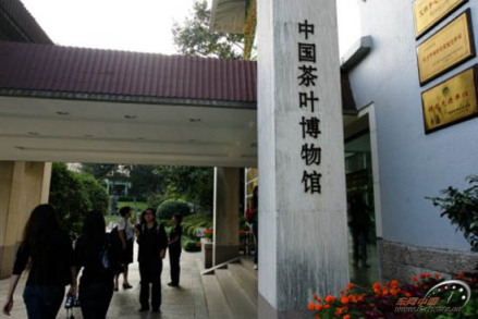 中国茶叶博物馆迎客厅入口