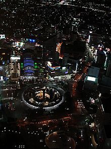 滨松市中心夜景