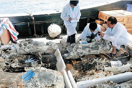 珊瑚岛沉船遗址考古现场