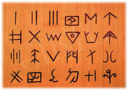 二里头出土的陶文