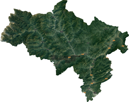 北川羌族自治县卫星图