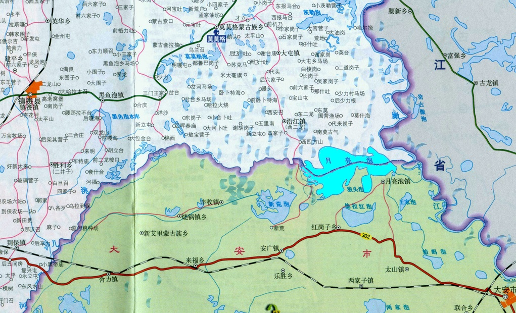月亮泡的位置