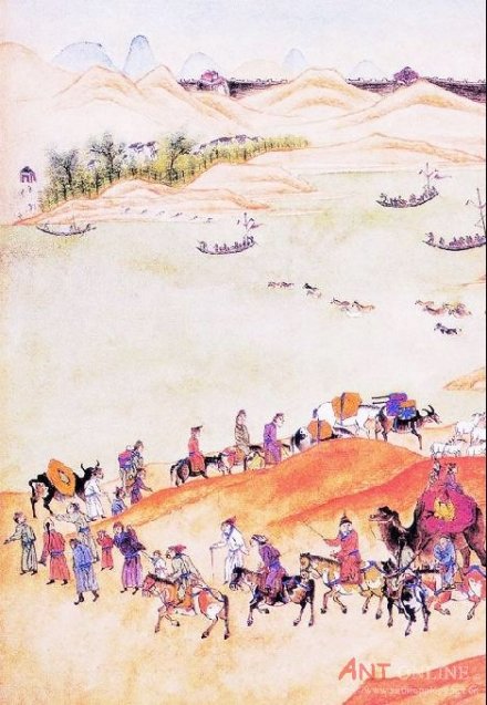 渥巴锡率部东归