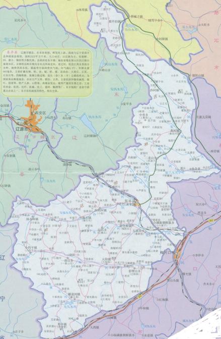 东丰县地图