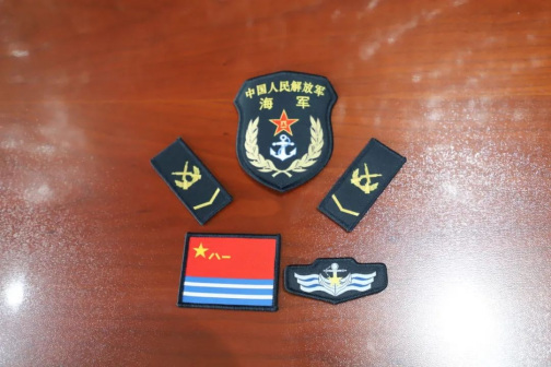 21式舰艇作训服标志配饰