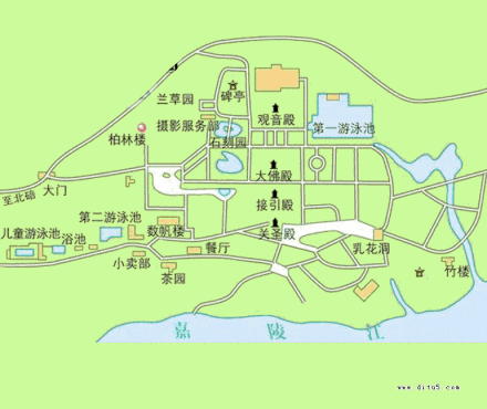 北温泉风景区